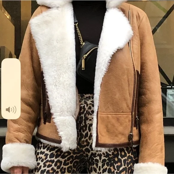 Shearling Coat - Picture 2 of 12